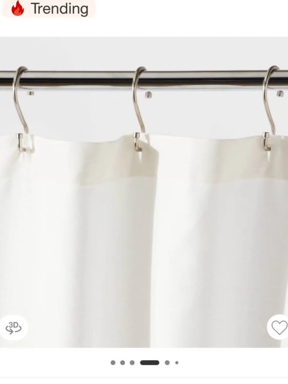 Threshold Shower Curtain in White and Gray - Modern Ombre Dot Leopard Design
